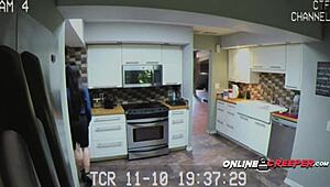 spy cam catches creep banging neighbor after kinky setup