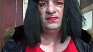 Part 1, My Old Red and Black Masturbation Machine Rocks!