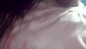 natural ladyboy with tits in pink shirt