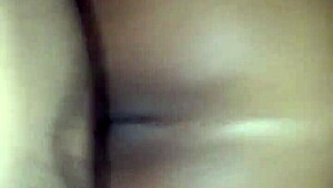 wet pussy backshots with ebony couple in hardcore sex