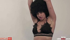 Delicious brunette gih rocha seduces and fucks in doggystyle and riding positions with horny slut poses