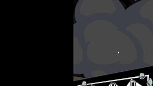 fhbquickie halloween mavis dracula in hotel room