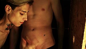 Wonder Glory Hole Sparks Wild Twink Blowjob Action in Secret Spot