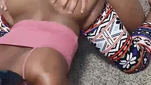 Watch This Curvy Black Woman Get Doggy Styled By Her Partner! So Wet And Sexy!