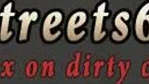 Teen Anya gets rough outdoor creampie