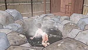 toyota no nude bath without towel, boobs popping out