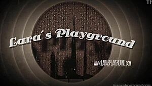 I watch Lara Latex and Chelsy orgasm