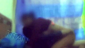 sexy venezuelan chick gives blowjob and hardcore vagina