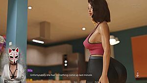 busty milf gets corrupted in the game