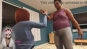 busty milf gets corrupted in the game