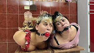 Hogtied Hotties Enjoy Being Bound and Gagged