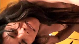 Carina 18 With Rounded Boobs Masturbating In Detailed Amateur Softcore Scene