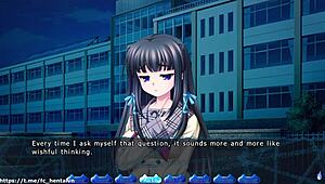 Inyochu part 50: Sui route ends with creampie in hentai game