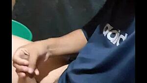 Hey, just chilling and stroking slow with my buddy today