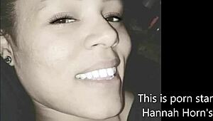 Hannah Horns Crush Bisexual Ebony Lesbian Dildo