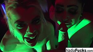 Hot Double POV BJ with Nadia White and Ophelia Rain
