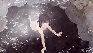 toyota no nude bath without towel, boobs popping out