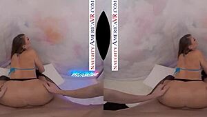 Hey, wanna see how Gia Derza stretches her tight ass for deep pounding?