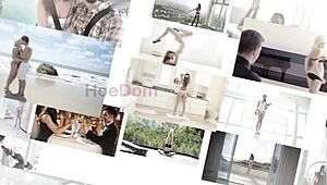 Sodok Bokong Kasar Cewek Berambut Keriting Susu Kecil dan Kontol Hitam Besar