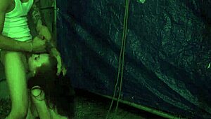 Teen Anya gets rough outdoor creampie