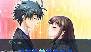 Inyochu part 50: Sui route ends with creampie in hentai game