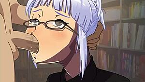 hey, wanna see koga akemi suck dick in the library? hentai game action!