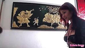 Roberta Farnese's Hot Afternoon with Lovers and Cuckold Husband