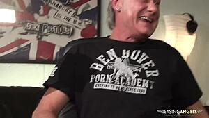 Two Future Singers Sharing Laughs in Recording Studio