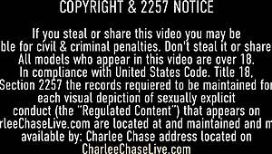 hot double blowjob with charlee chase and carmen valentina