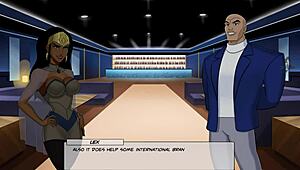 In DC Comics Something Unlimited Part 115, Talia gets her ass fucked hard