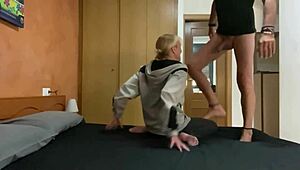 Spanish Milf Gets Wild with Intense Pussy Action at Home