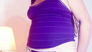 Wife moans loudly with toy