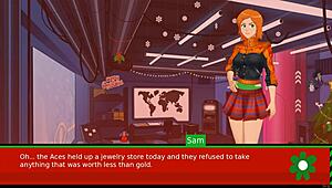 totally spies paprika trainer part 26 thighjob from hot redhead spy