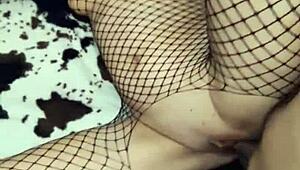 Anal Wife in Stockings Getting Assfucked