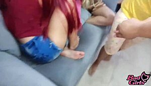 Steamy encounter with young petite babe and horny uncle