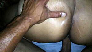 Ebony Woman in POV Scene