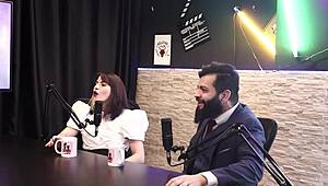 Lady Snow explores fun fetish in sheer red lingerie! 😍