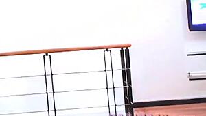 Lesbian teen 18+s masturbate together in group action - carina 18