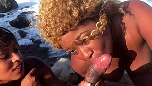 nina rivera and porsha carrera sucking don whoe on beach