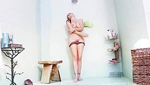 Wet Busty Milf Julia Ann Fingers in Lingerie