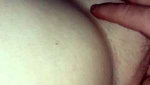 Ben Wa Toys Extracted from Tight Pussy in Close-Up