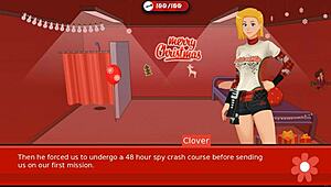 totally spies paprika trainer part 26 thighjob from hot redhead spy