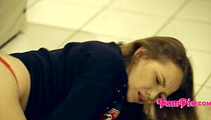 During happy CHRISTMAS, family engages in TABOO blowjob and FUCKING with teen 18+.