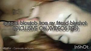 Watch me fuck my friend in this interracial amateur scene?