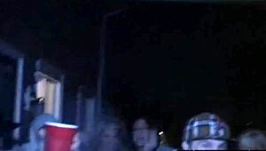 i watchin this teen get her pussy fucked hard at the party