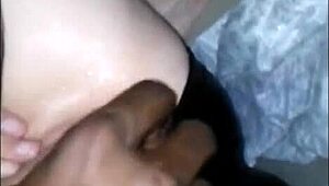 Interracial Couple Enjoys Squirting Orgasm During Car Sex Session