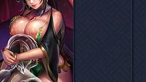 Motorboat Sibyl's big tits?