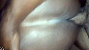 Nympho Digs Pussy For Big Black Cock Creampie