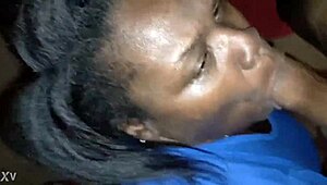 Nympho Digs Pussy For Big Black Cock Creampie