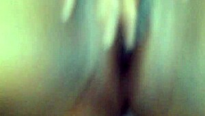 Big black booty babe squirts and pees during anal sex